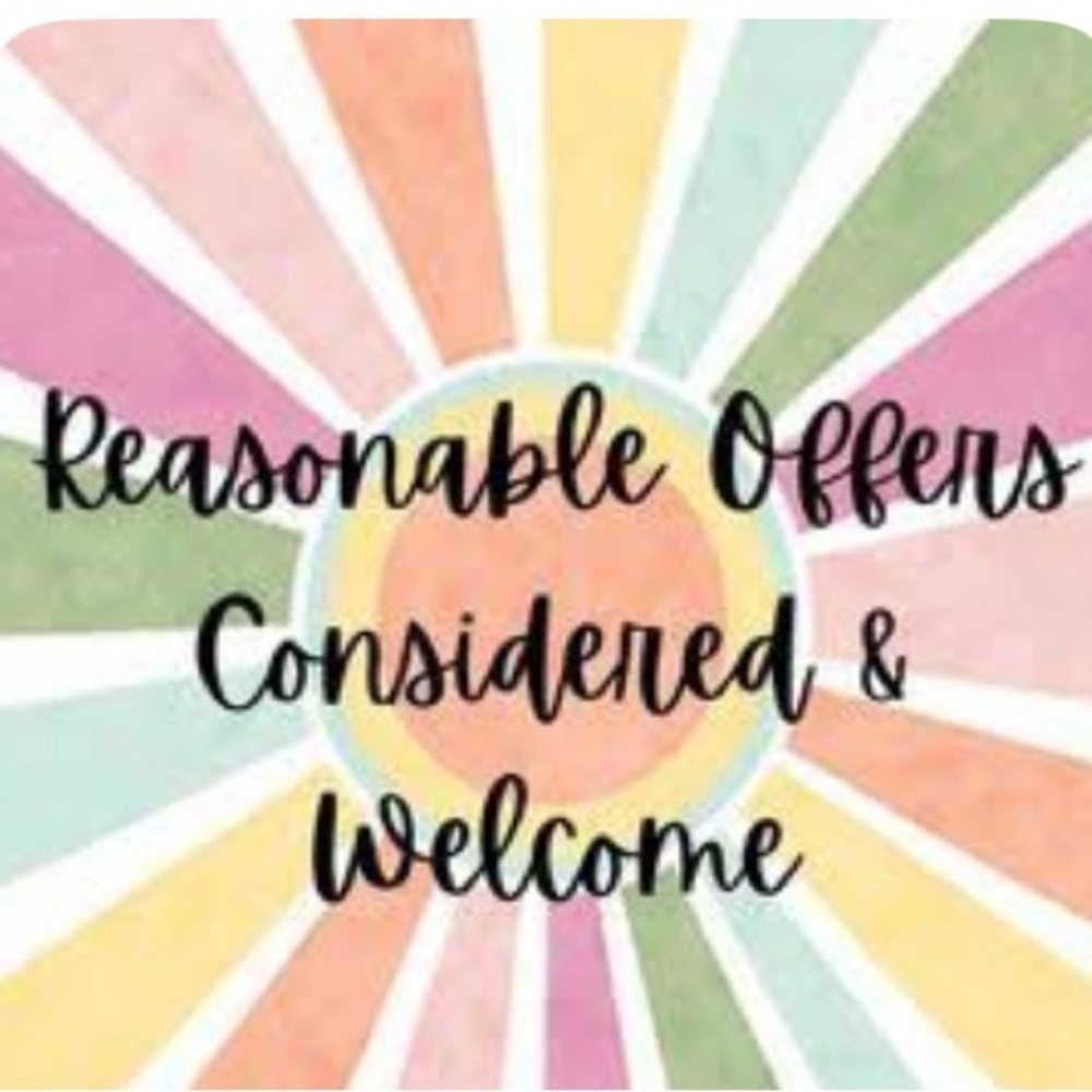 🌺 I welcome reasonable offers Willing to negotiate 🌺